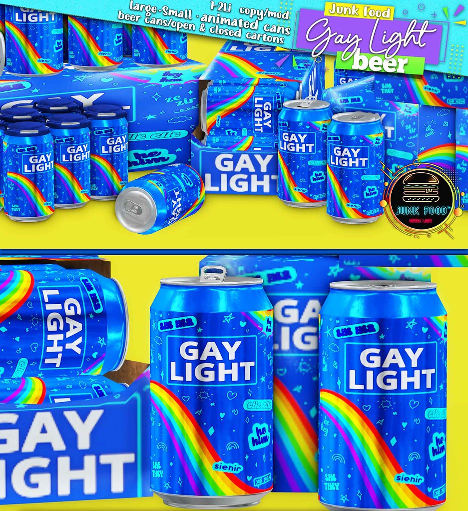 Junk Food - Gay Light Beer Ad MS