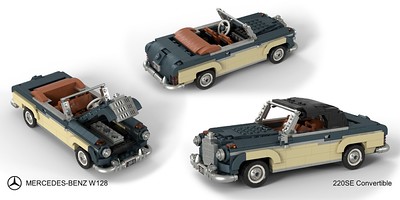 Mercedes-Benz W128 220SE Cabriolet (1958)