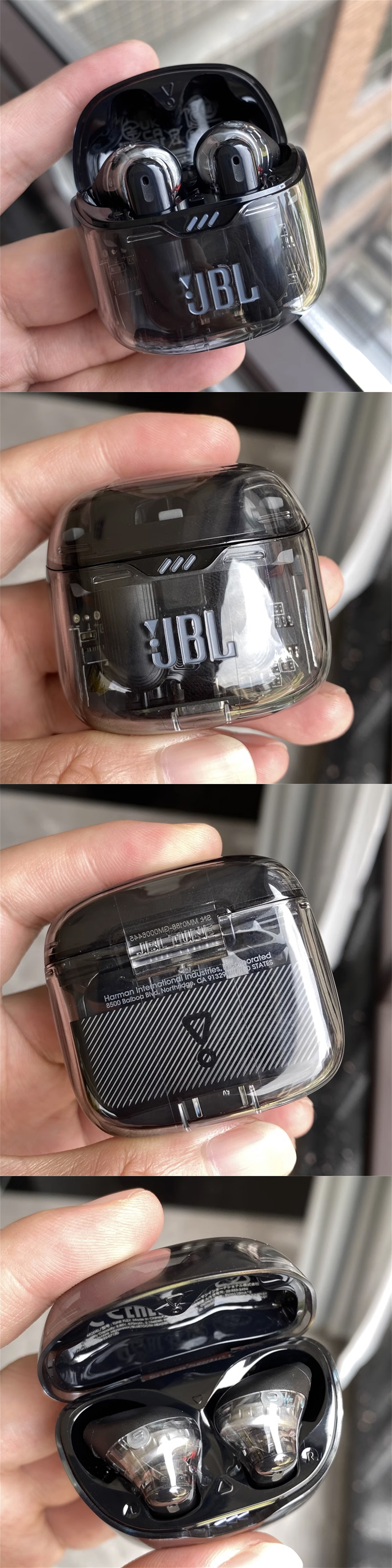 JBL Tune Flex Ghost Edition Charging Box (不含耳機)