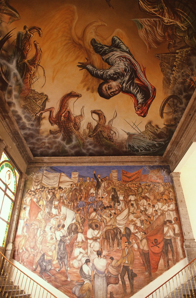 Mural Chapultepec Palace, Mexico City03