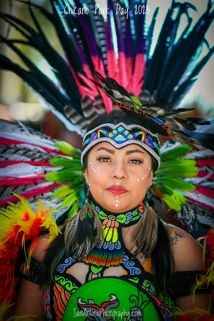 Portrait of an Aztec Dancer