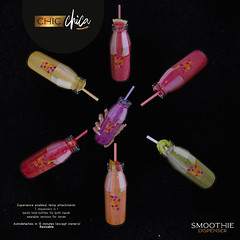 Smoothie dispenser by ChicChica @ Foodcourt