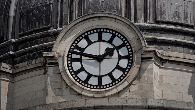 Nottingham Council House Clock. May 2023