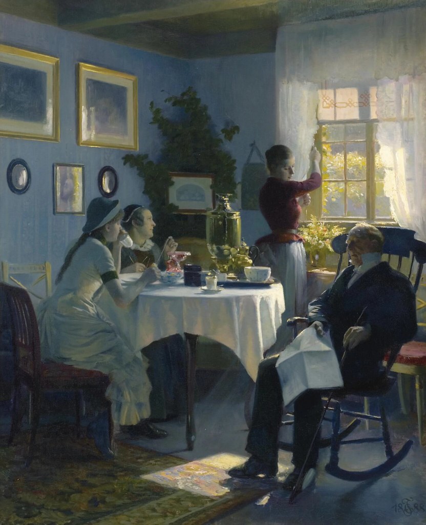Carl Thomsen «A Sunday Afternoon», 1888