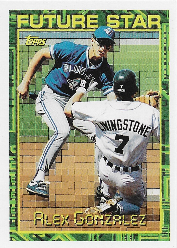 Livingstone, Scott - 1994 Topps Spanish #67 (cameo with Alex Gonzalez)
