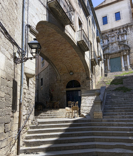 Cuesta San Marti en Girona