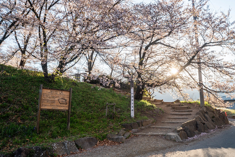 弘法山古墳の入口