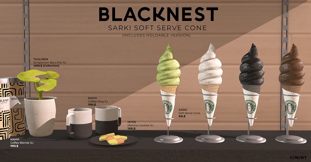 BLACK NEST / Sarki Soft Serve @FoodCourt