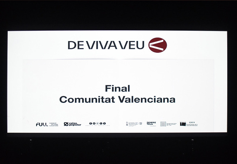 Certamen De Viva Veu - Final Comunitat Valenciana 2023
