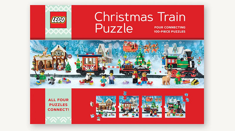 LEGO Christmas Train Puzzle – Chronicle Books