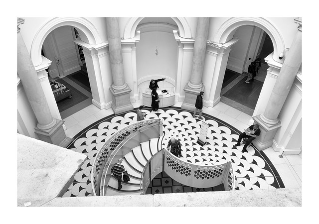 View inside Tate Britain