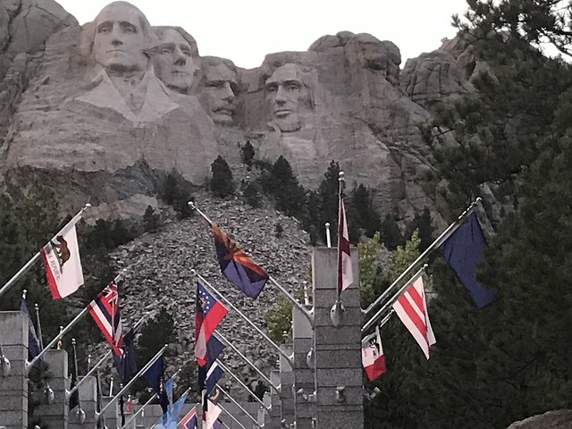 Mount Rushmore Memorial, South Dakota, USA.