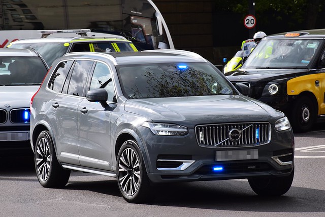 Unmarked Royalty and Specialist Protection Volvo XC90