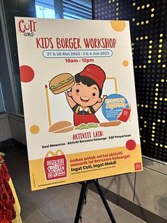 Kid’s Burger Workshop @ McDonald