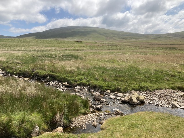 The River Calder and Lank Rigg