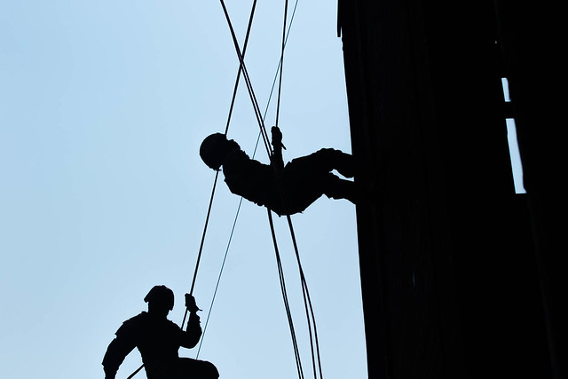 1st Reg. Rappel and Confidence Course