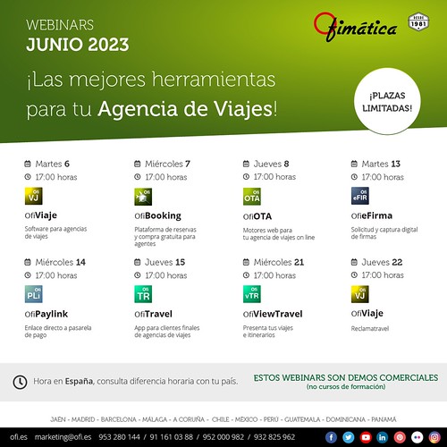 webinars agencias y hoteles junio | by ofisoftware