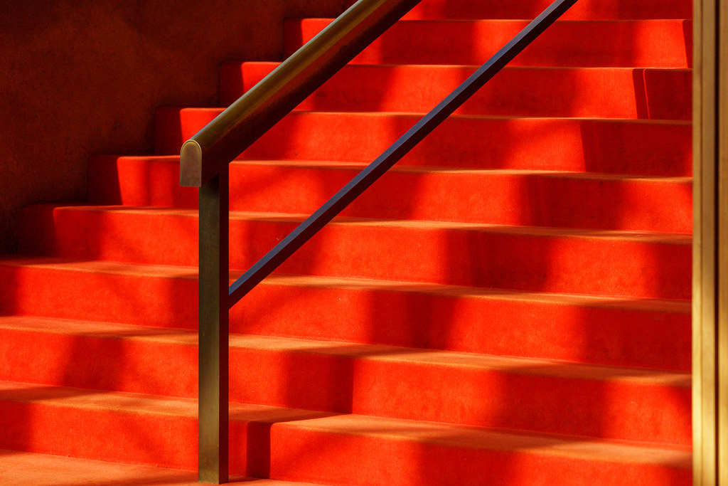 Red Steps in the Sunlight Inside the Sydney Opera House - SOH Inside 8