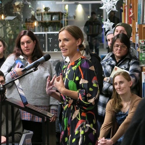 Liv Sisson - Fungi of Aotearoa book launch at Scorpio Books