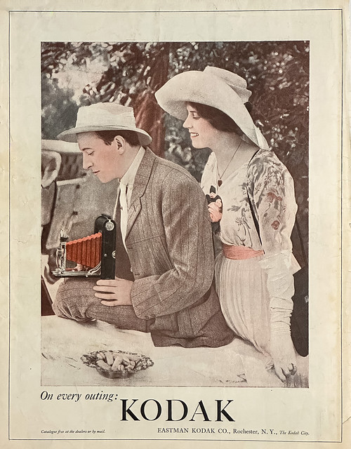 Kodak ad in “The Saturday Evening Post,” July 6, 1912.