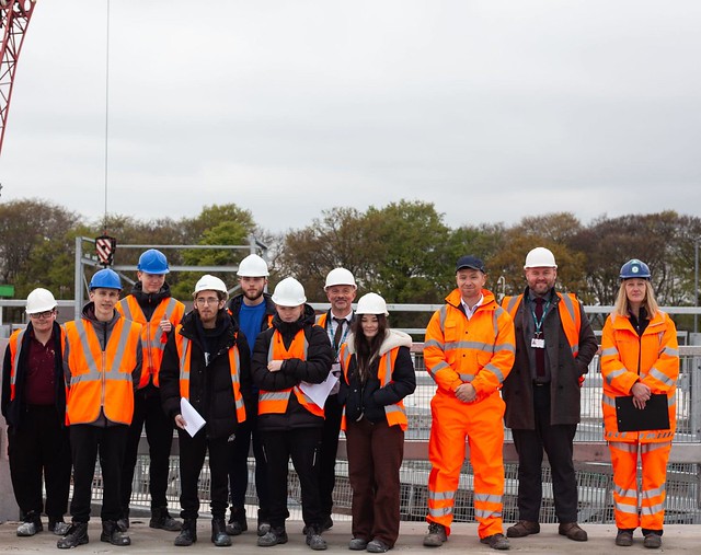 Students go behind the scenes with Vextrix and Northern Railway