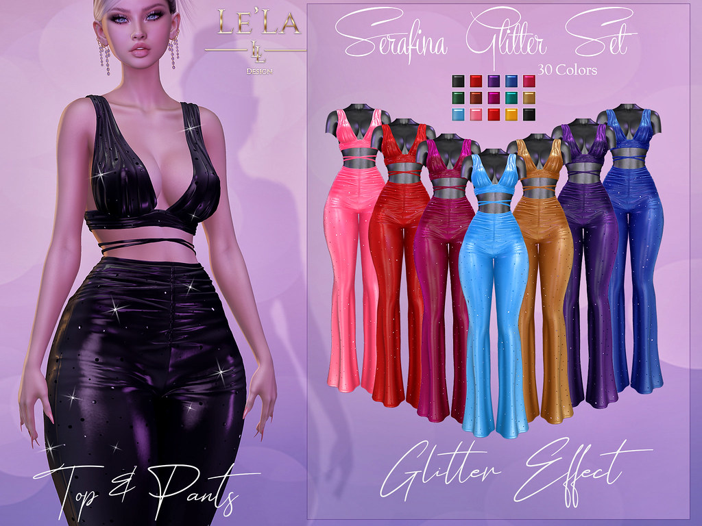 {Le'La} Serafina Glitter Set @ Enjoy SL Event