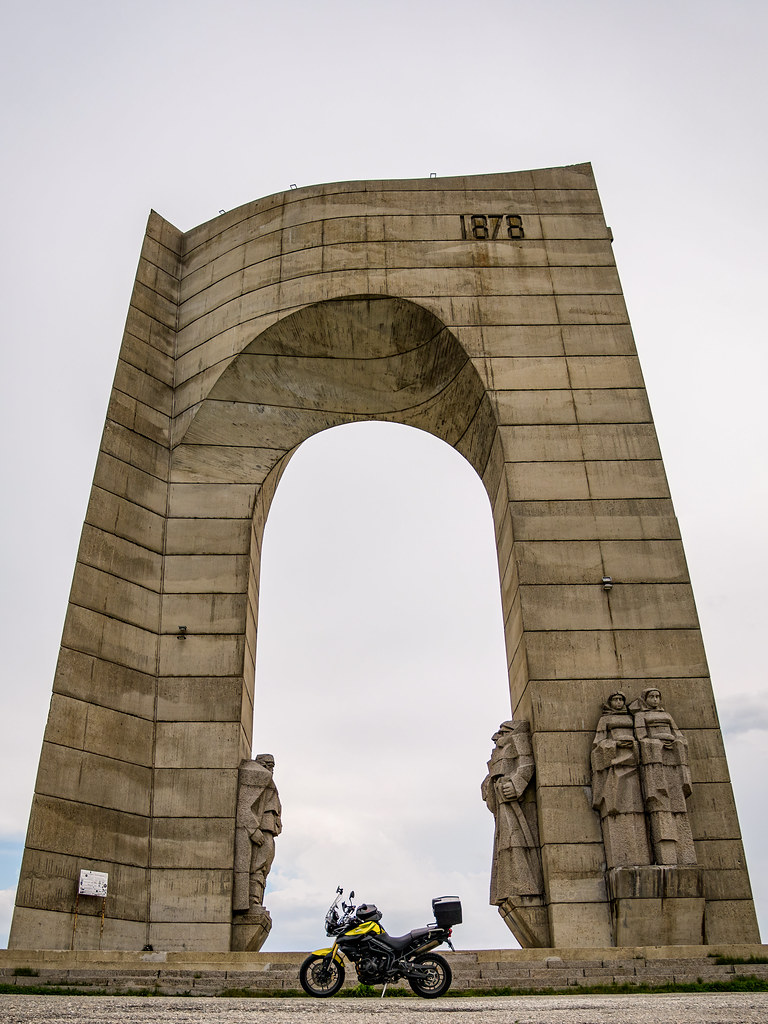 At the Arch of Freedom