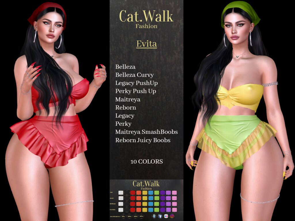 Cat.Walk-EVITA Outfit.