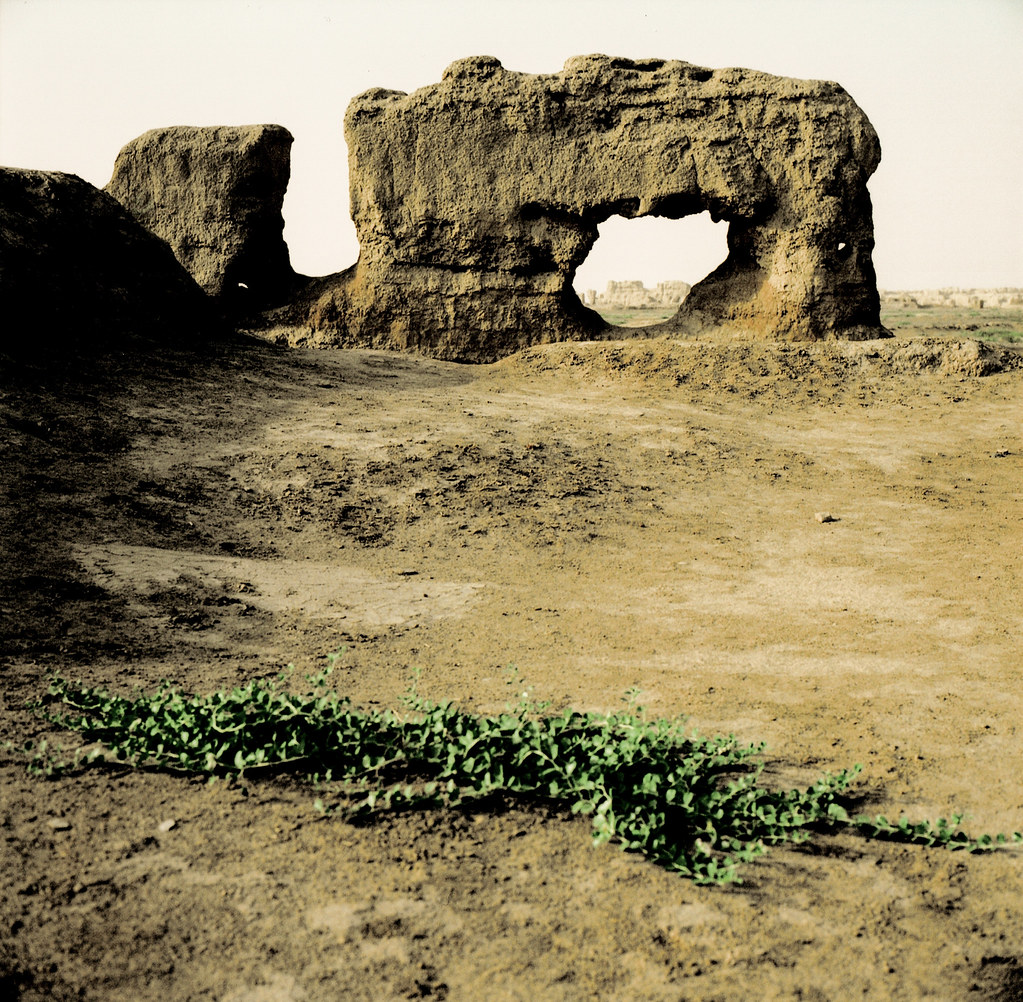 Landscape at Turfan (Jiaohe Ruins)