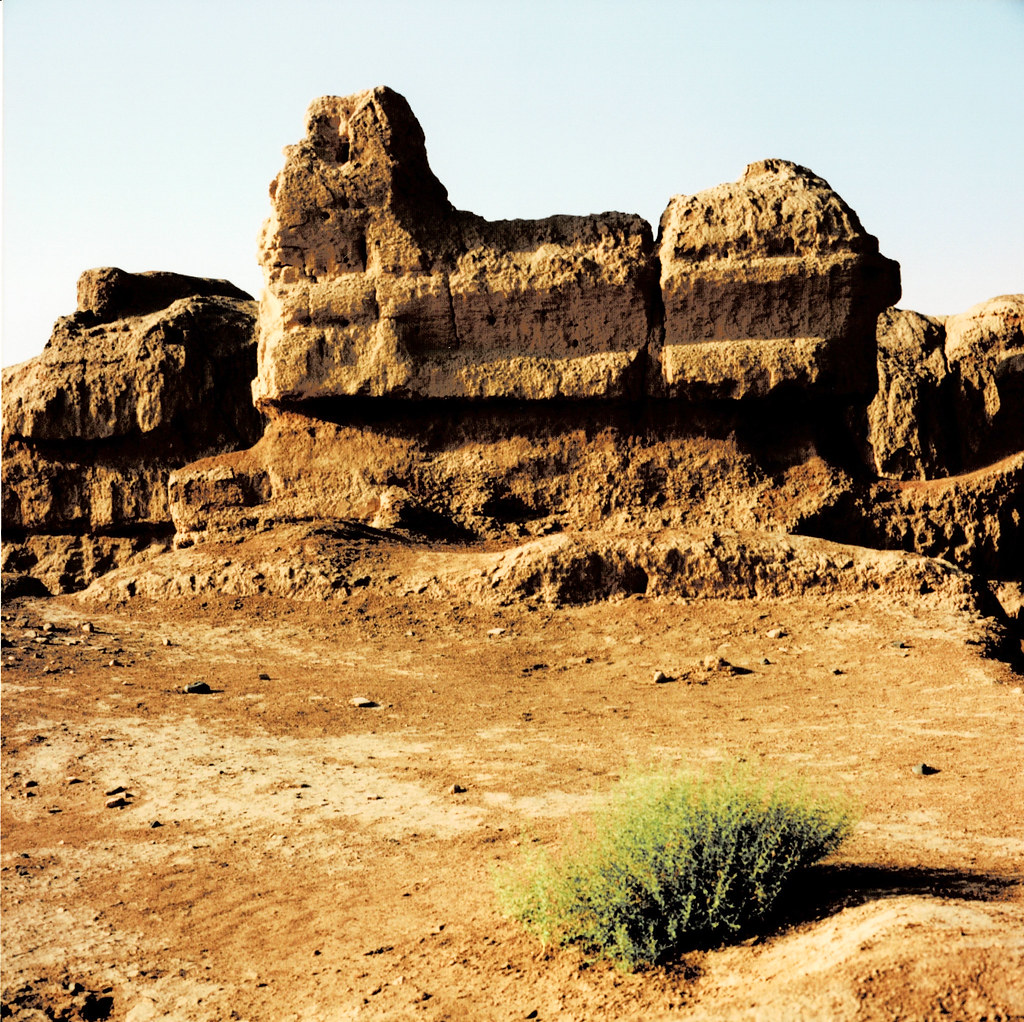 Landscape at Turfan (Jiaohe Ruins)