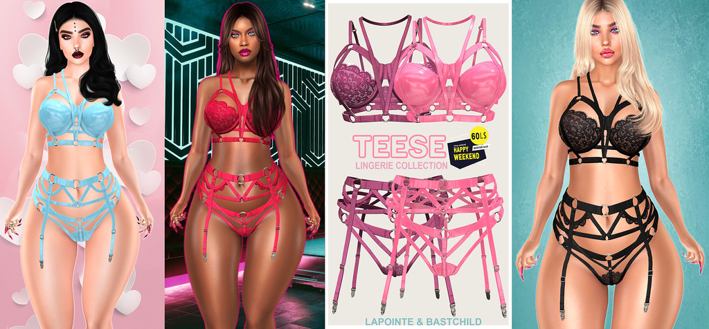 L&B for 60 L$ Happy Weekend – Teese Lingerie – Updated!