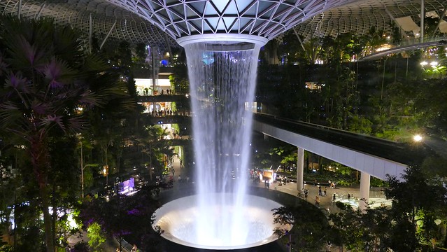 The Rain Vortex, Jewel Changi Airport, Singapore
