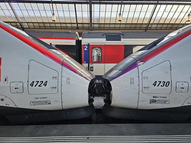 07.34 TGV Lyria service from Zurich to Paris Gare de Lyon