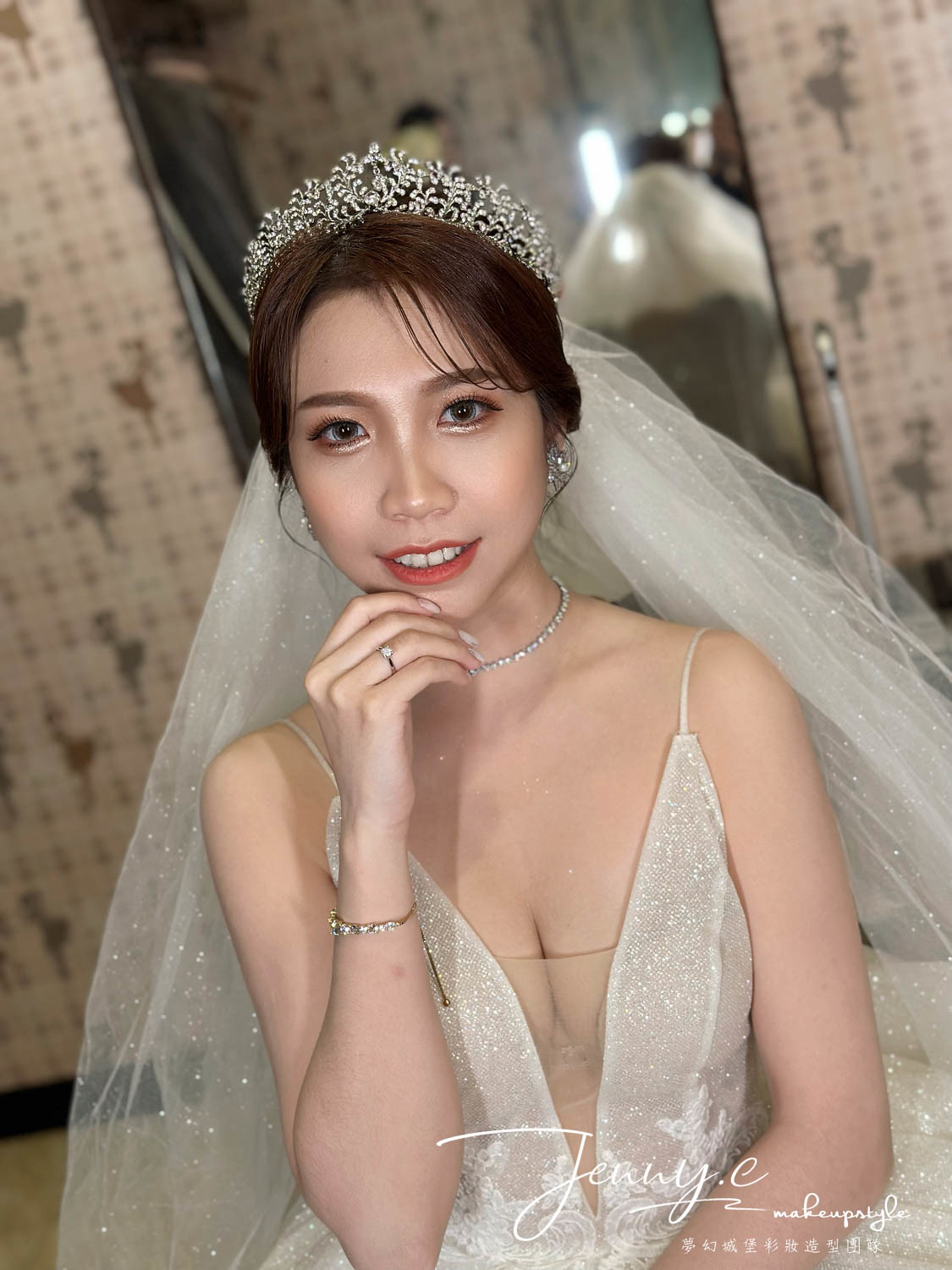 【新秘蓁妮】bride 育婷 結婚造型 / 韓系浪漫