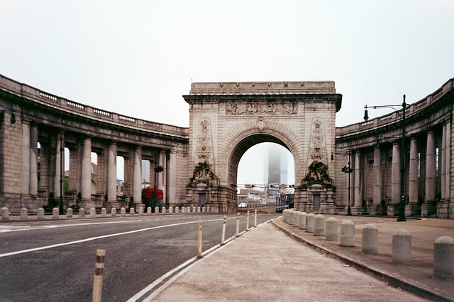 Manhattan Bridge Arch and Colonnade