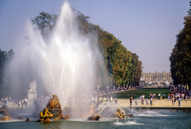 Bassin d'Apollon 1996, film, Versailles, France