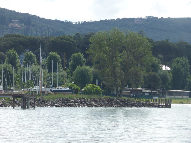 Lake Trasimeno from Passignano sul Trasimeno - harbour boats