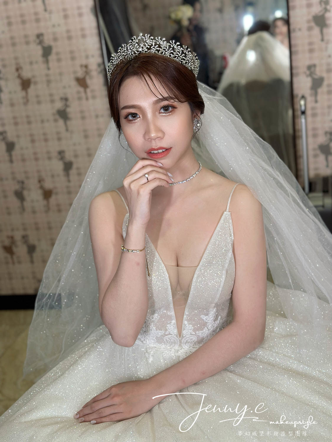 【新秘蓁妮】bride 育婷 結婚造型 / 韓系浪漫
