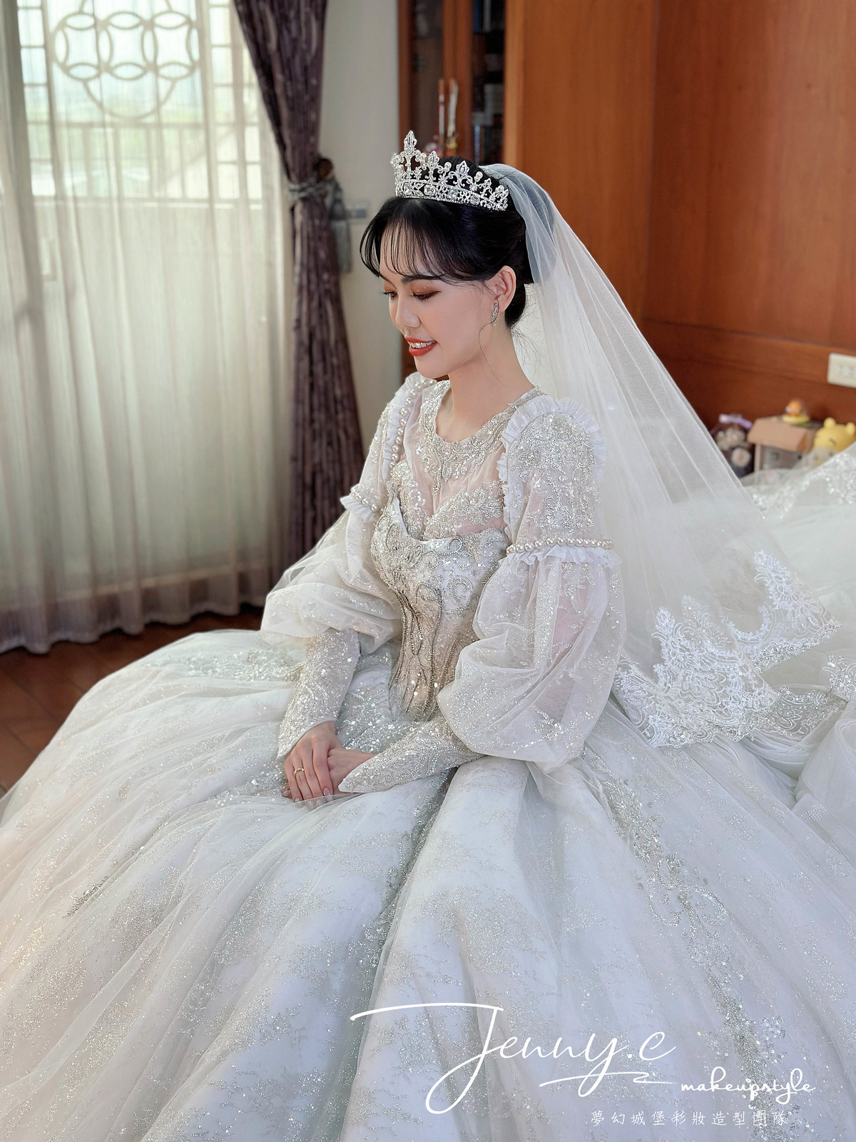 【新秘蓁妮】bride 雅涵 訂結婚造型 / 氣質高貴