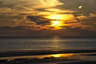 Sunset at South Shore, Blackpool 26.04.23