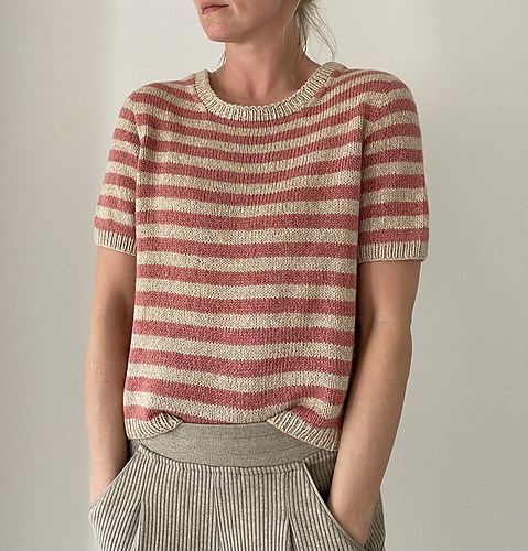 The Seaside Tee by Cheryl Mokhtari is another  striped basic tee with a relaxed and loose fit, perfect to stay cool and comfortable in warmer weather.