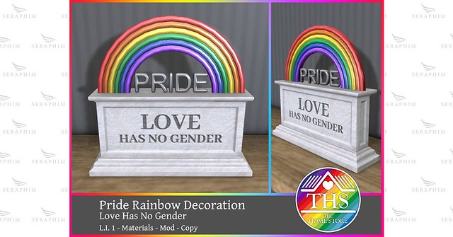 New Release Pride Rainbow Decoration At The Home Store!