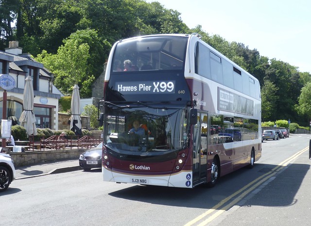 Lothian 640 on Newhalls Road, Queensferry.