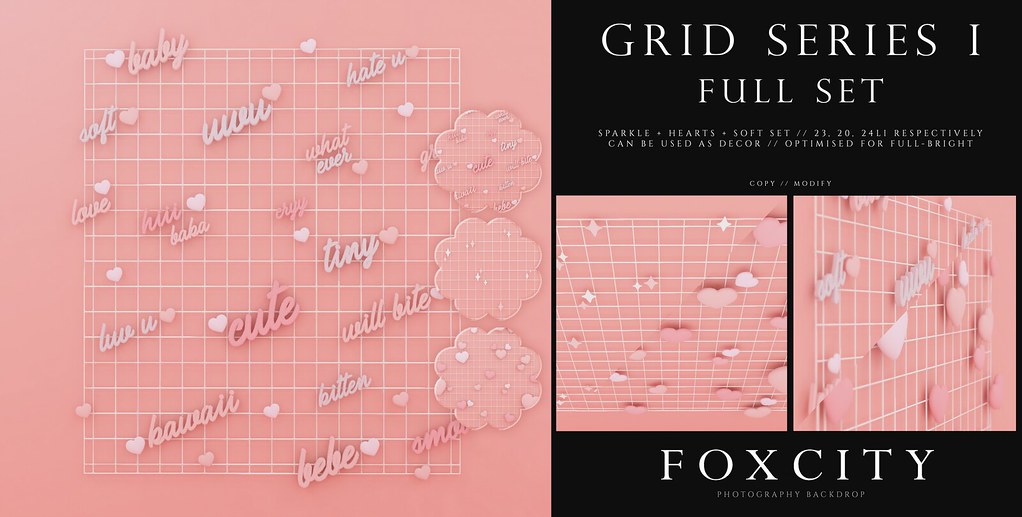 FOXCITY. Photo Booth – Grid S1 (Full Set)