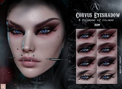 +ARANA+ Corvus Makeup set eyeshadow+Eyeliner LelEvoX