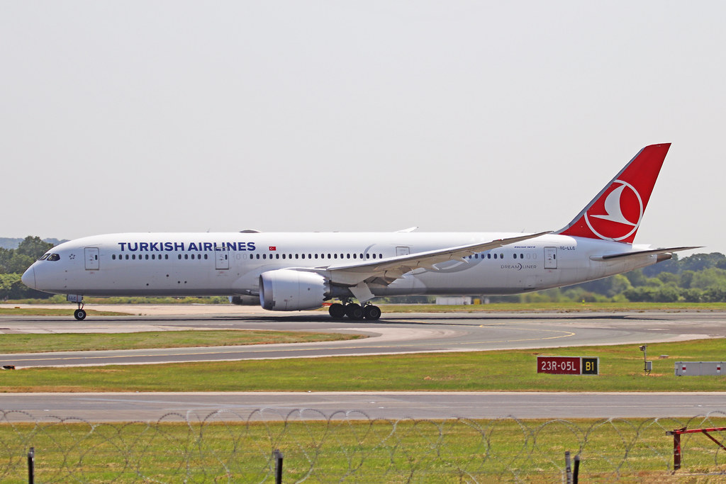 TC-LLC Boeing 787-9 Turkish Airlines MAN 09JUN23