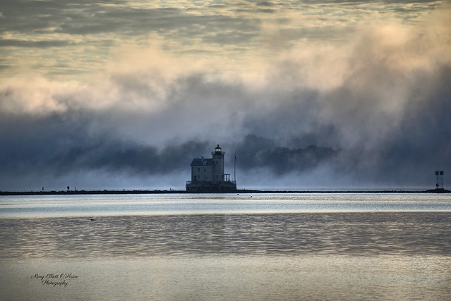 Kingston Lighthouse fog