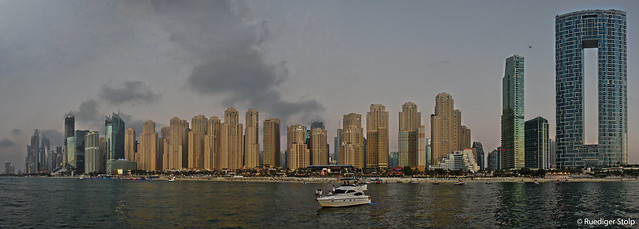 Dubai Marina Panorama - Vereinigte Arabische Emirate