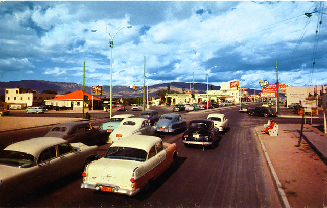 Intersection of Girard Central and Monte Vista Albuquerque NM
