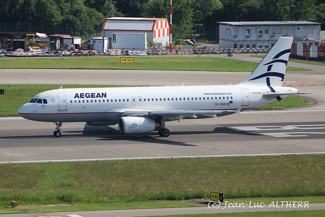 Airbus A320-232 Aegean Airlines SX-DVK. ZRH, June 2. 2023